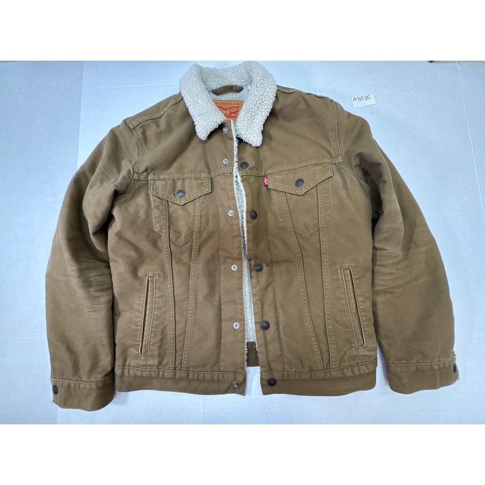 Levi's Brown Sherpa-Lined Jacket